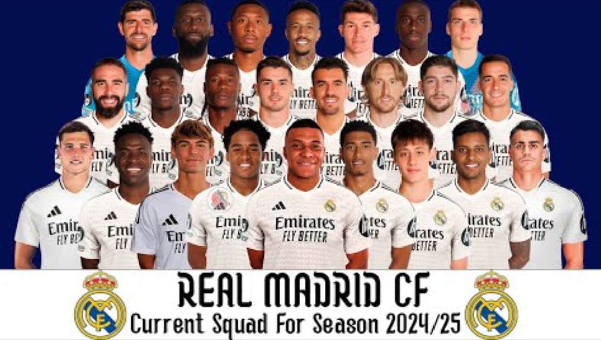 KIKOSI cha Real Madrid Msimu Huu 2024/2025